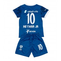 Maglia Calcio Al-Hilal Neymar Jr #10 Prima Divisa Bambino 2024-25 Manica Corta (+ pantaloncini)